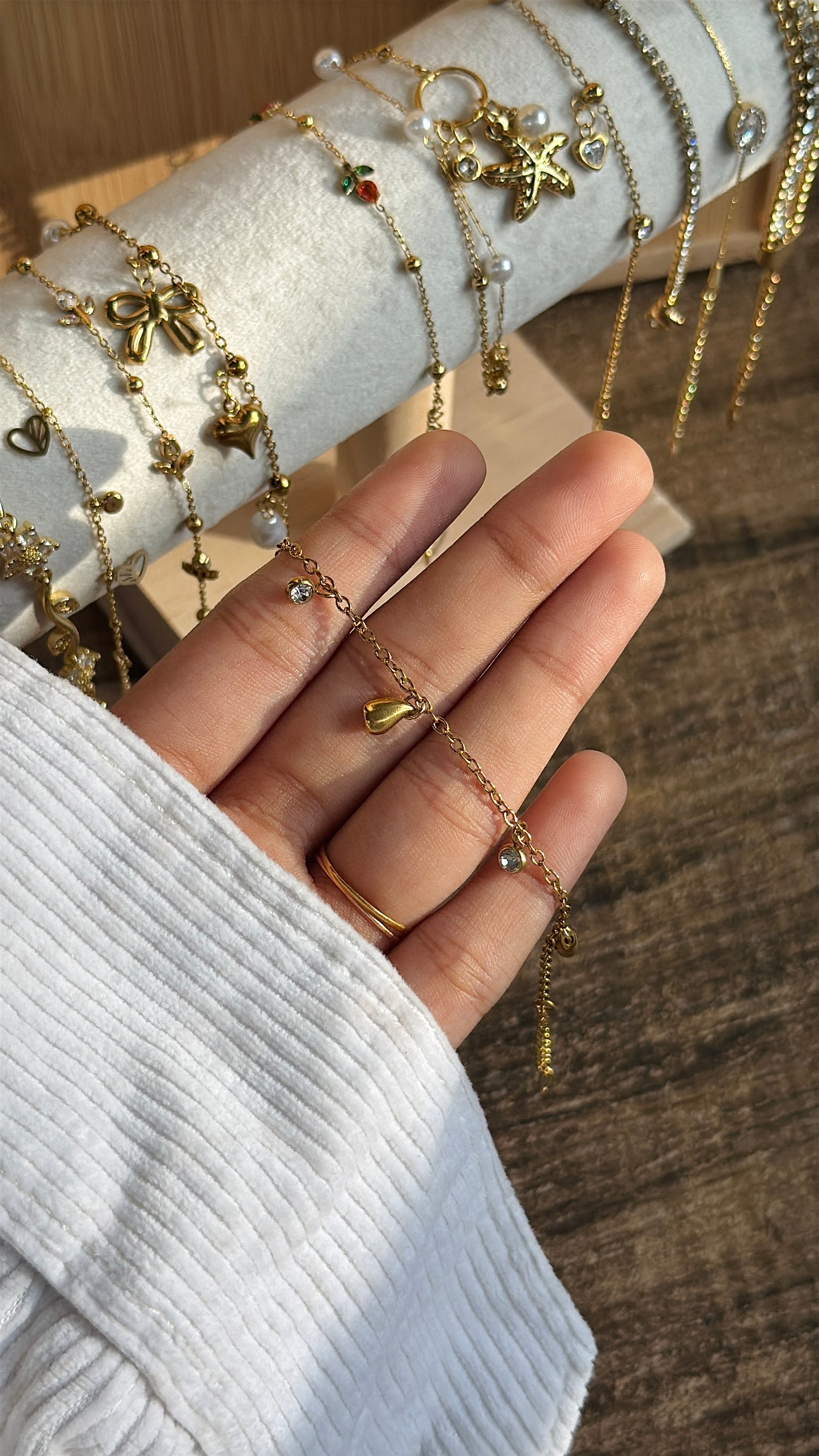 Drop bracelet
