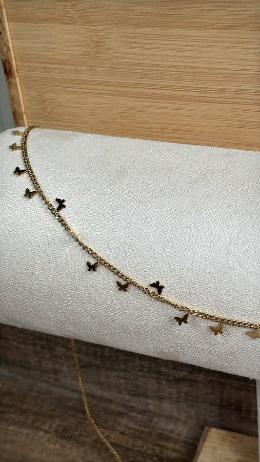Butterfly waist chain