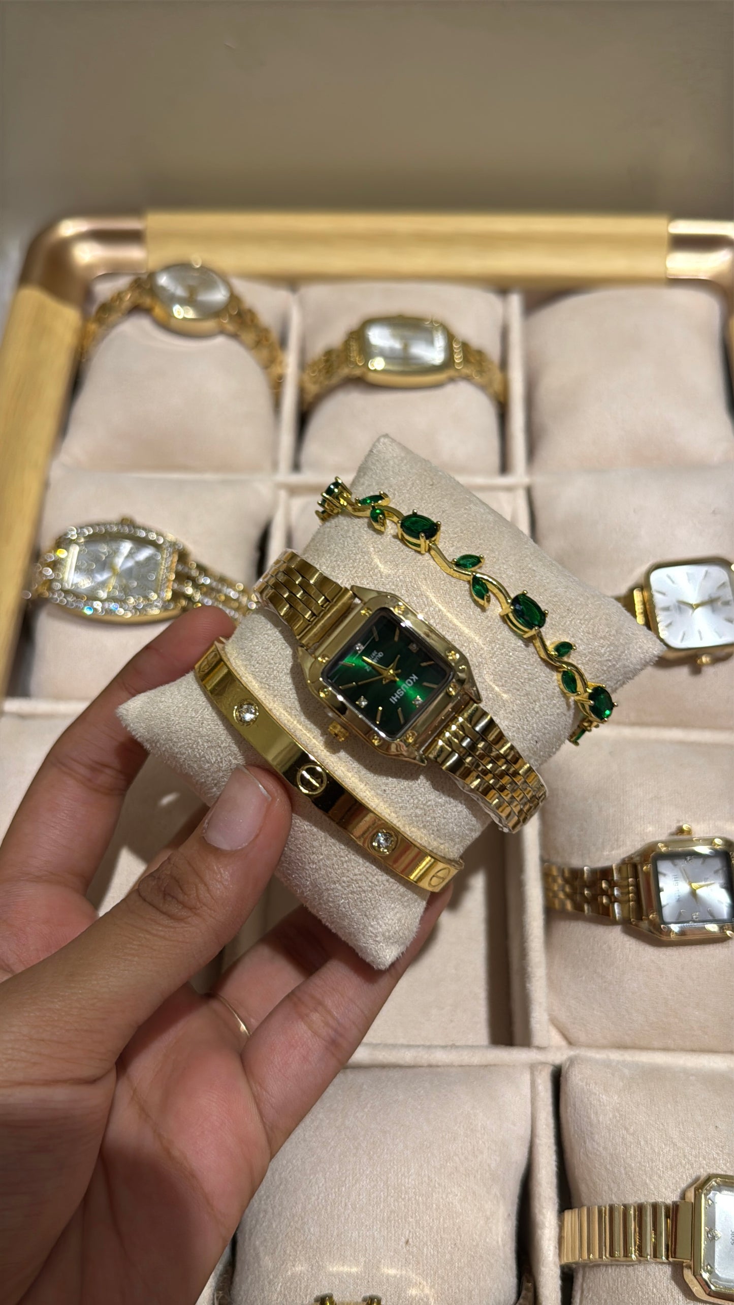 Watch stack