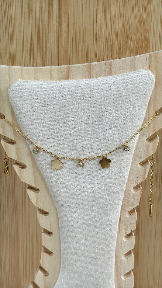 Flower Anklets pair