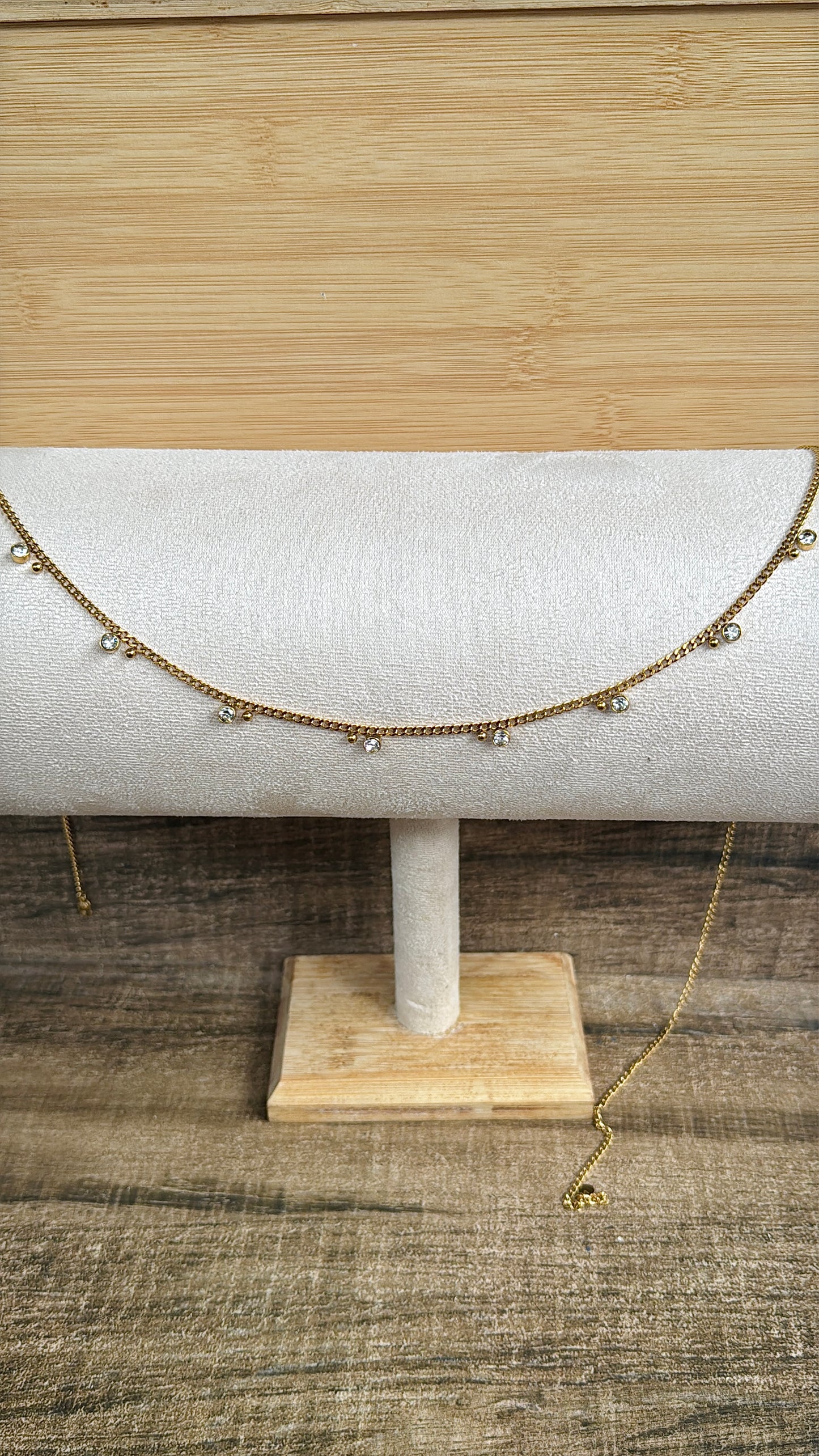 Crystal drop waist chains