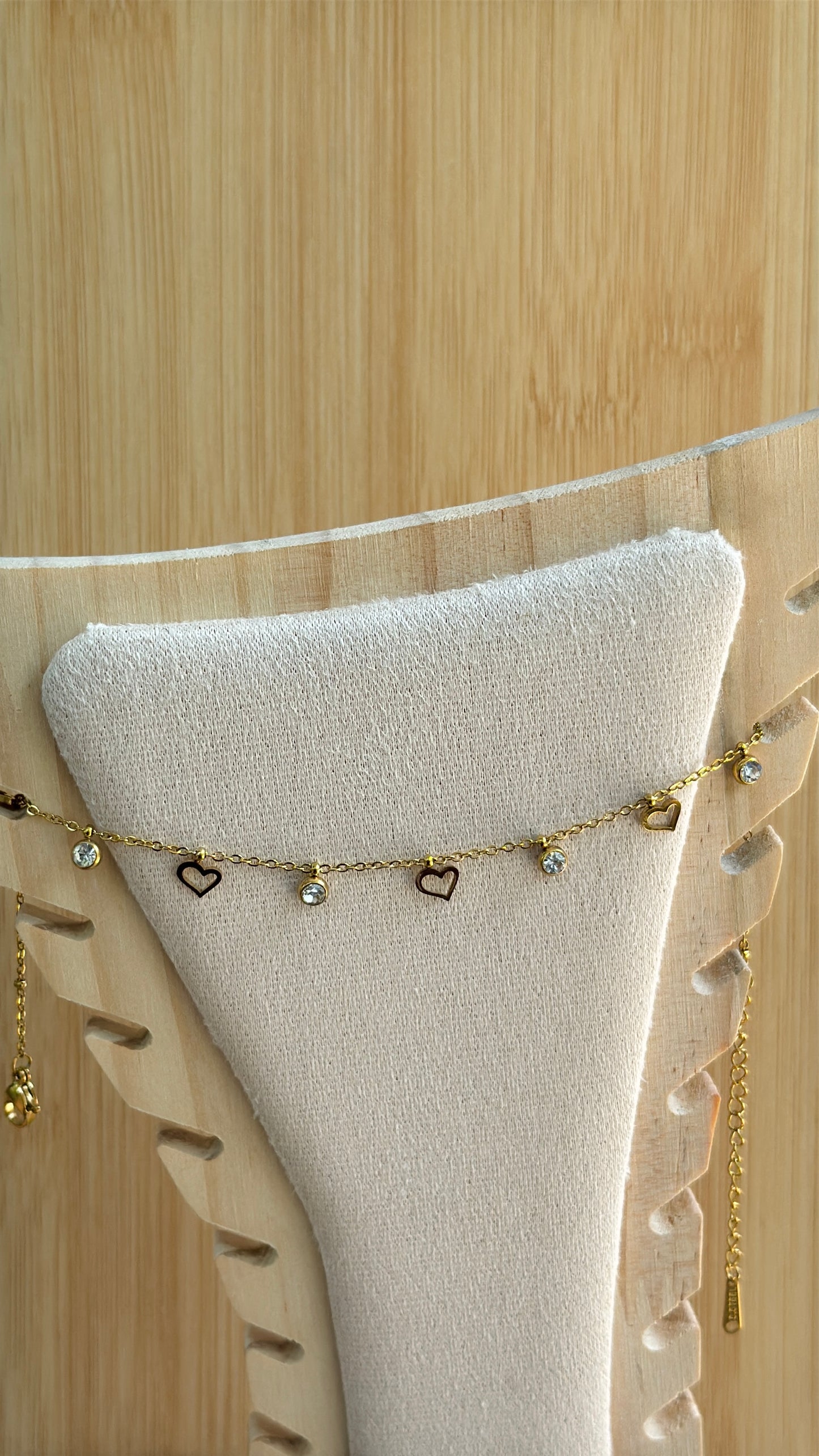 Bella anklet pair