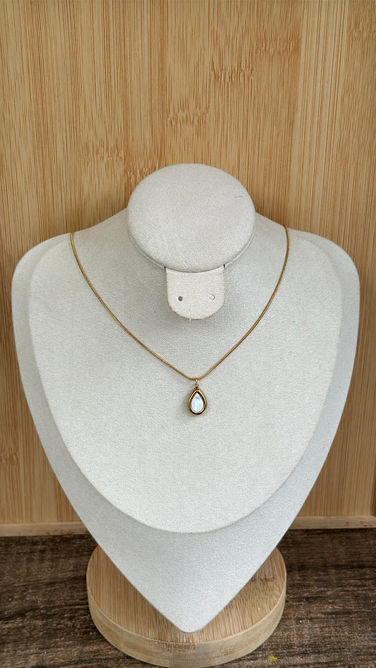 Tear drop pendant