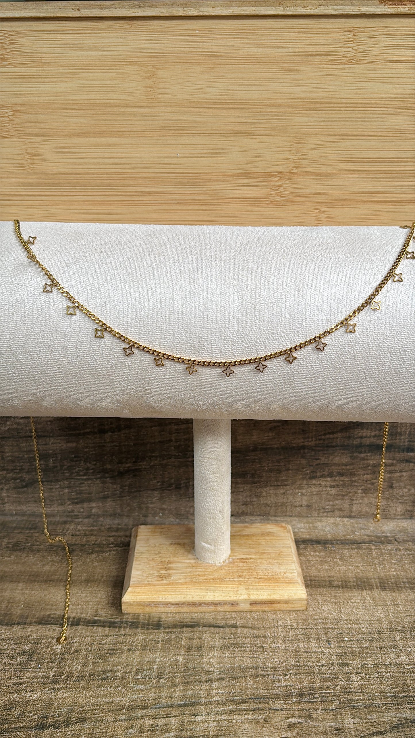 Star charms wait chain
