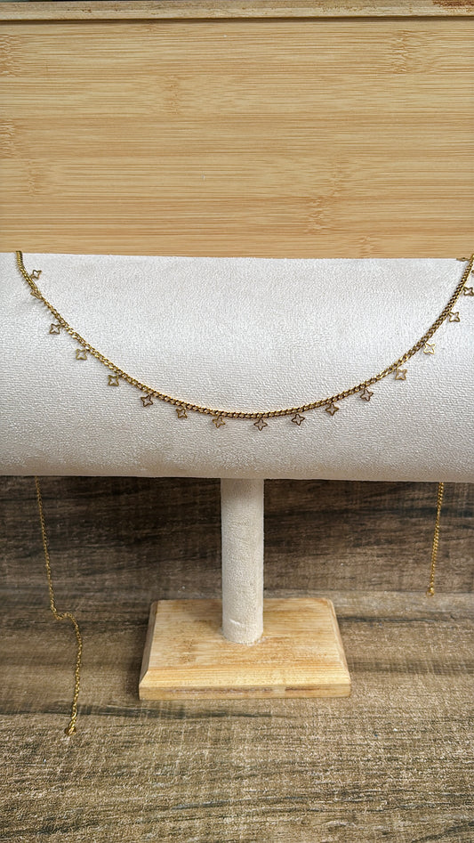 Star charms wait chain