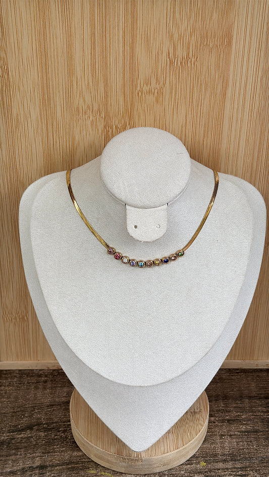 Multi stone chain