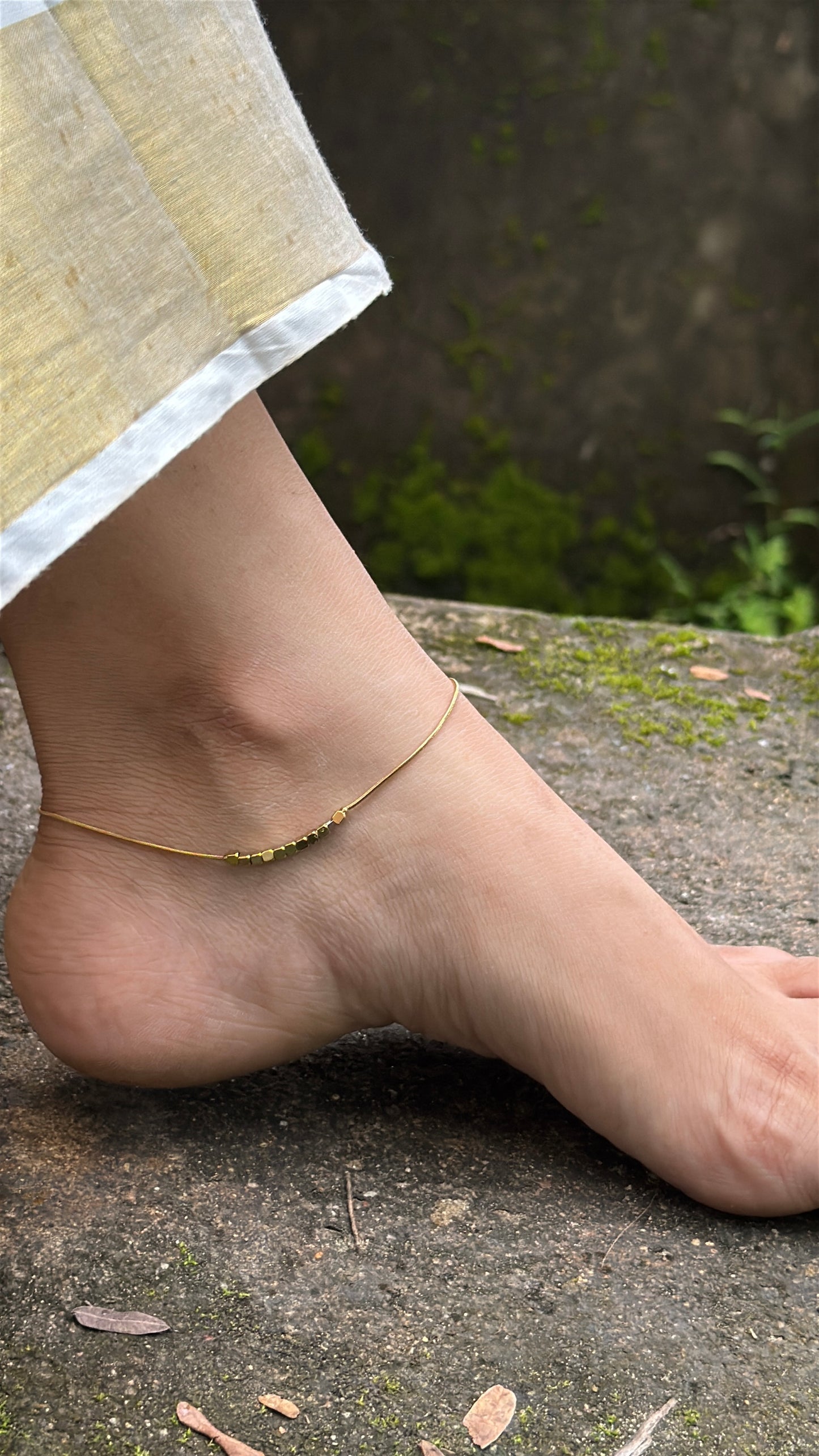 Bead Anklets pair