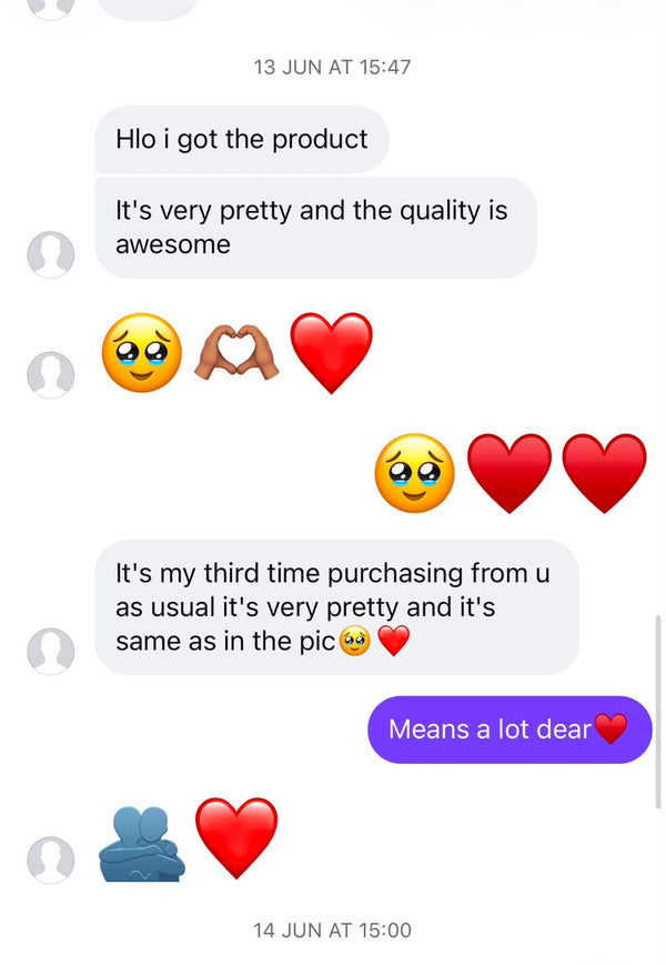 Customer review screenshot