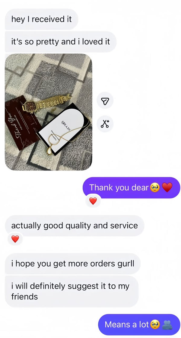 Customer review screenshot